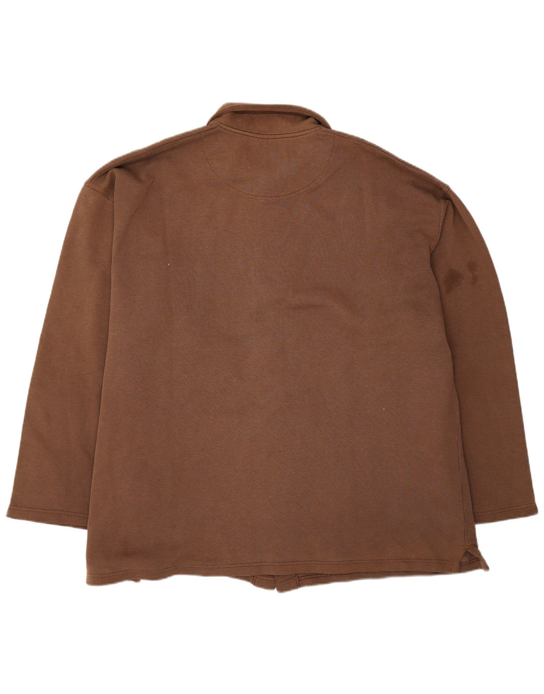Champion Mens Oversized Shirt 2XL Brown Cotton