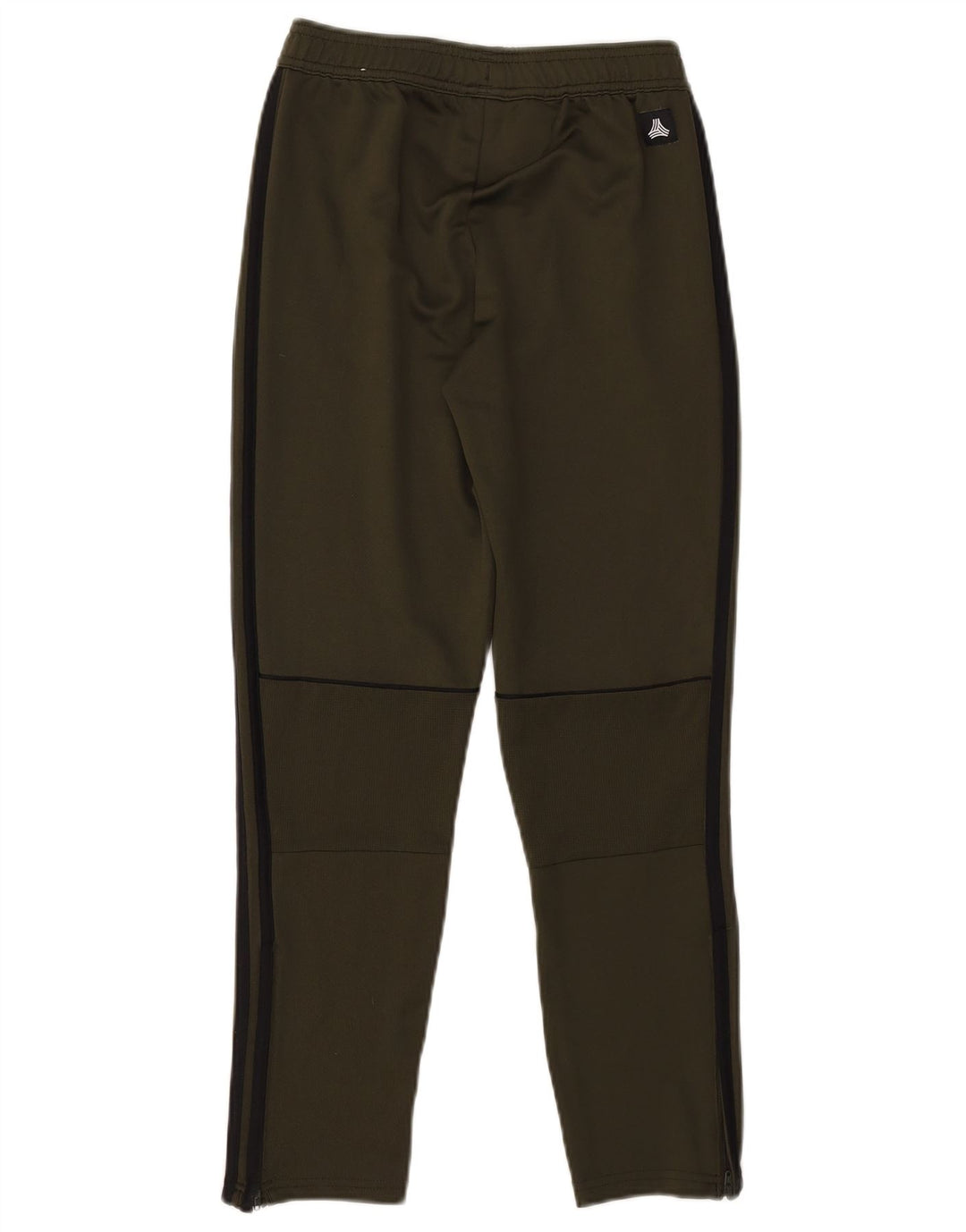 Adidas Boys Tracksuit Trousers 11-12 Years Khaki Polyester