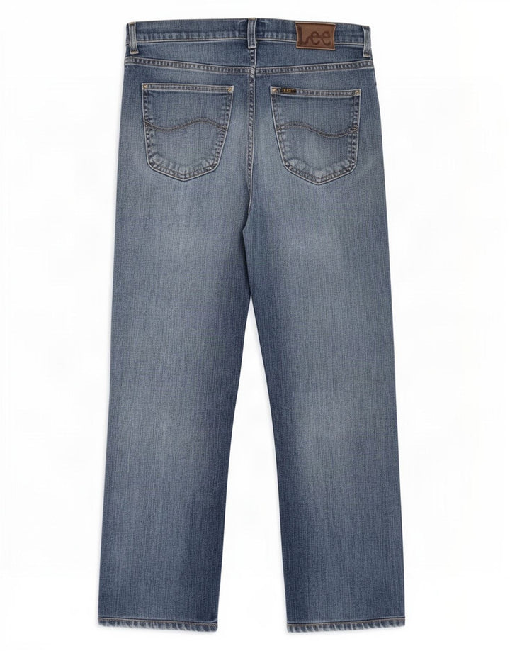 Lee Mens Straight Jeans W32 L27 Blue