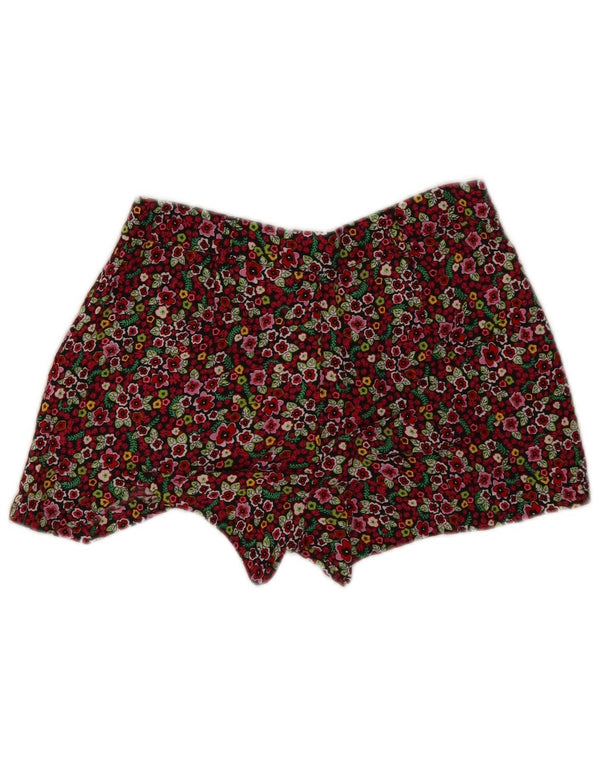 Benetton Womens Casual Shorts Medium W30 Multicoloured Floral