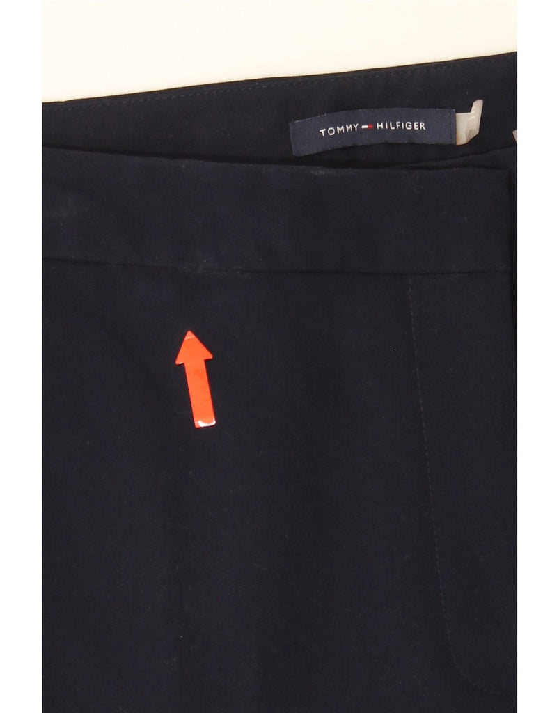 TOMMY HILFIGER Womens Slim Chino Trousers US 8 Medium W30 L28 Navy Blue Vintage Tommy Hilfiger and Second-Hand Tommy Hilfiger from Messina Hembry 
