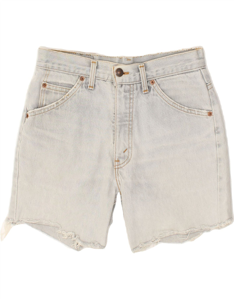 LEVI'S Mens Distressed Denim Shorts W30 Medium Blue Cotton | Vintage Levi's | Thrift | Second-Hand Levi's | Used Clothing | Messina Hembry 