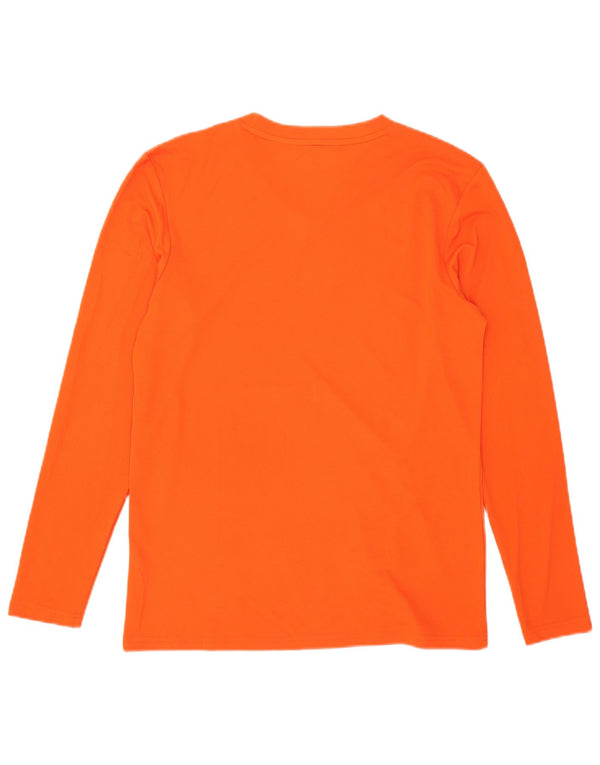 Adidas Mens Aeroready Top Long Sleeve Large Orange