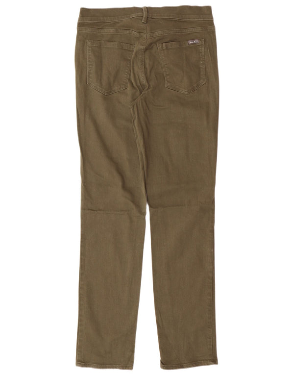 EDDIE BAUER Womens Casual Trousers US 10 Large W32 L30 Khaki