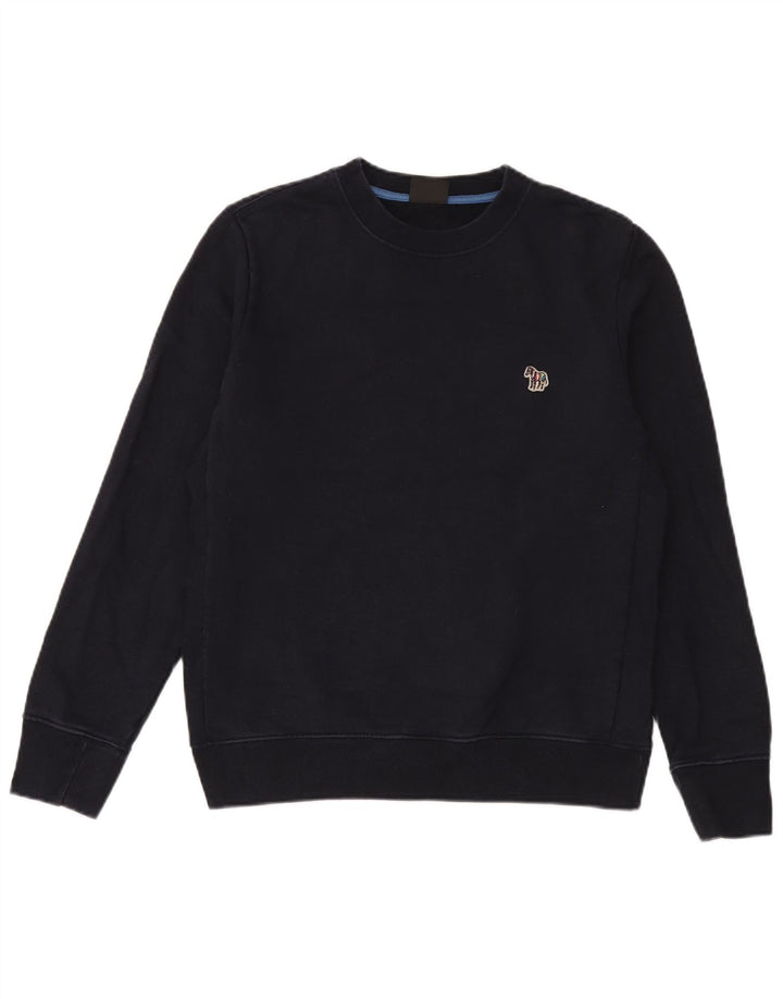 Paul Smith Mens Sweatshirt Jumper Medium Navy Blue Cotton