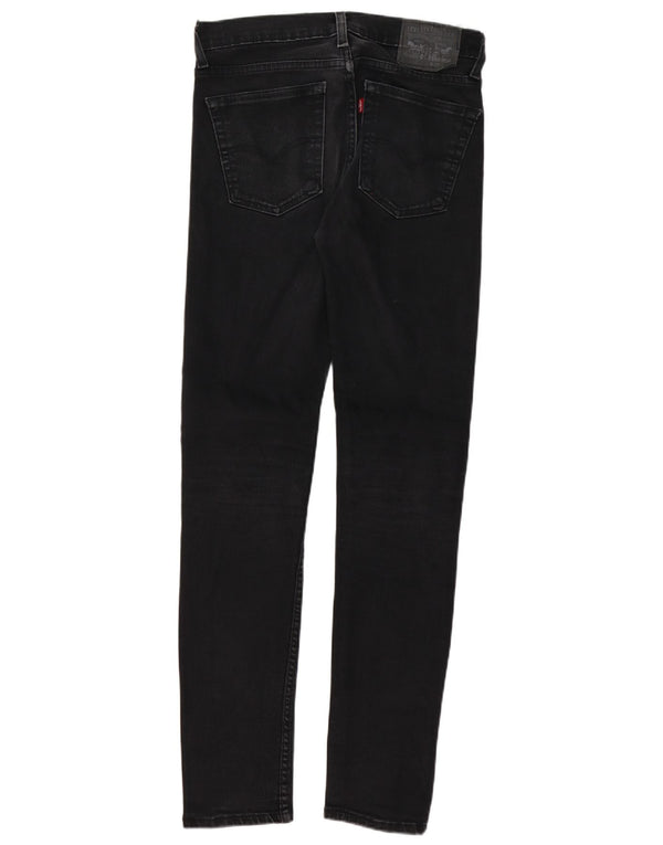Levi's Mens 510 Skinny Jeans W30 L34 Black Cotton