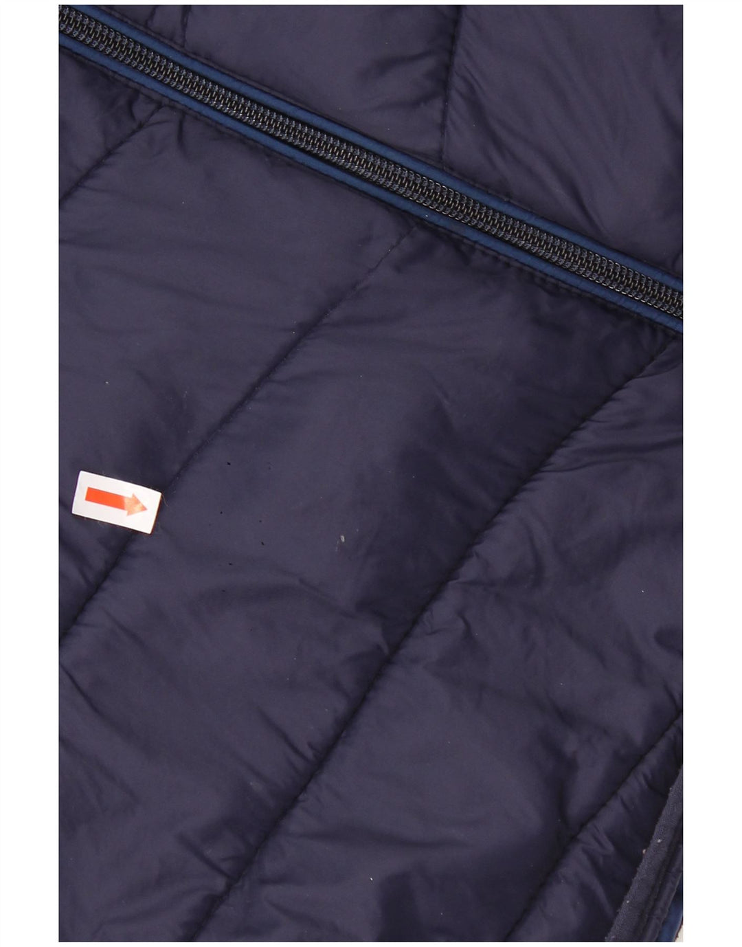 Napapijri Mens Hooded Padded Jacket UK 44 2XL Navy Blue Polyamide