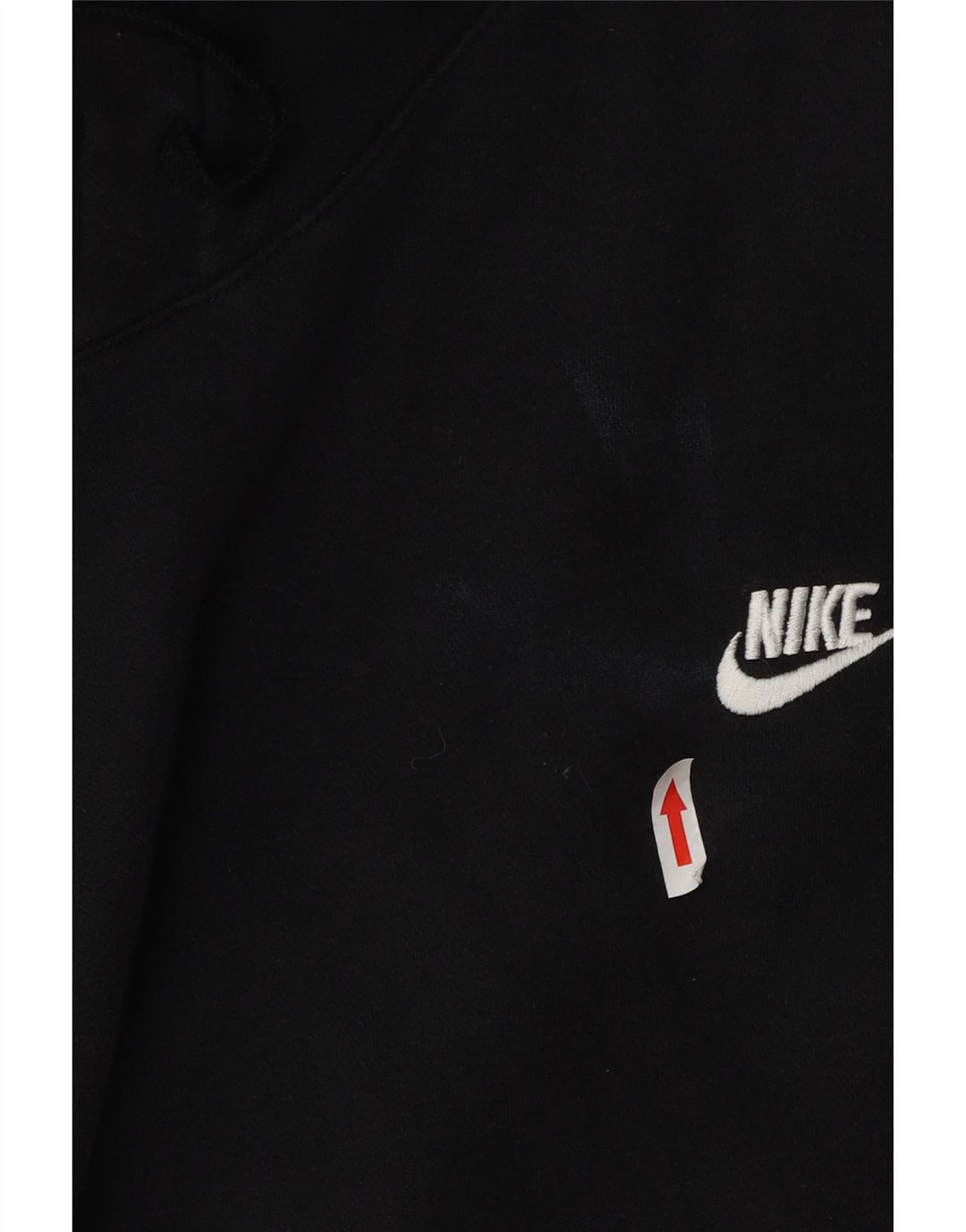 Nike Mens Hoodie Jumper 3XL Black Cotton