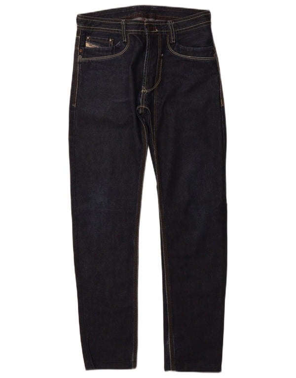 DIESEL Boys Straight Jeans 11-12 Years W28 L27 Navy Blue Cotton