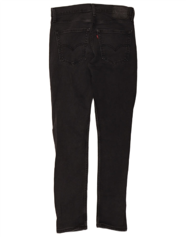 Levi's Mens Slim Jeans W30 L32 Black Cotton