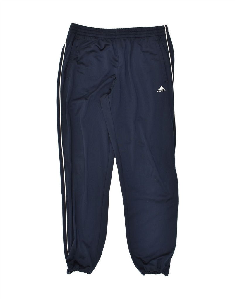 ADIDAS Mens Tracksuit Trousers Joggers Medium Blue Polyester Vintage Adidas and Second-Hand Adidas from Messina Hembry 