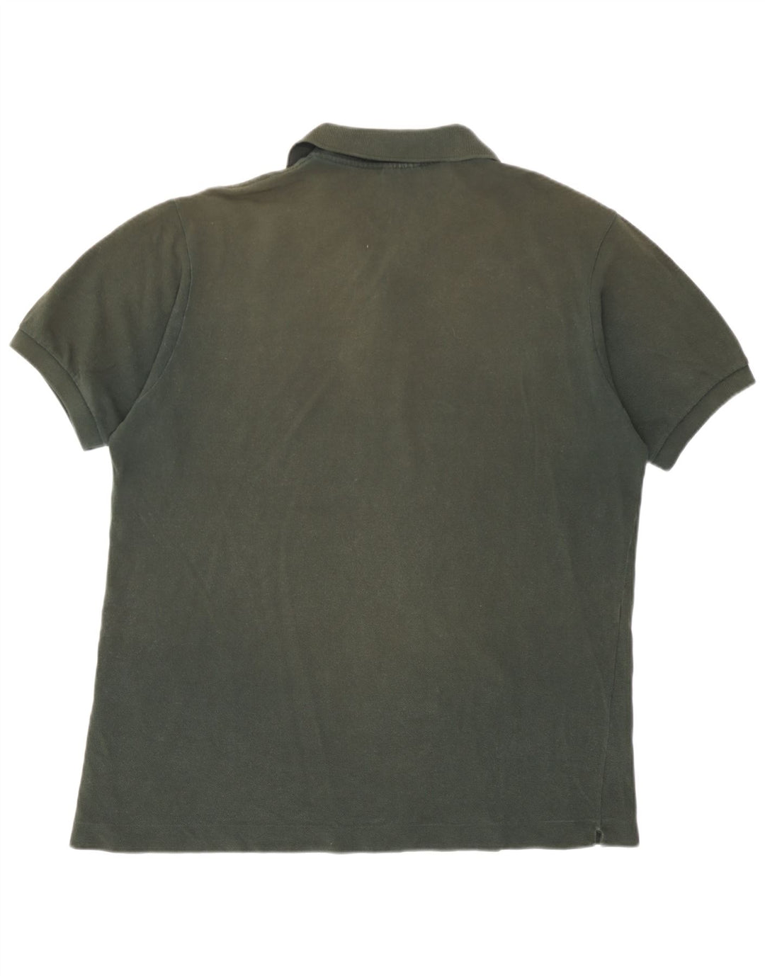 Lacoste Mens Polo Shirt US 5 Large Green Cotton
