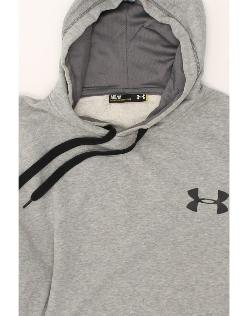 UNDER ARMOUR Mens Hoodie Jumper Medium Grey | Vintage Under Armour | Thrift | Second-Hand Under Armour | Used Clothing | Messina Hembry 