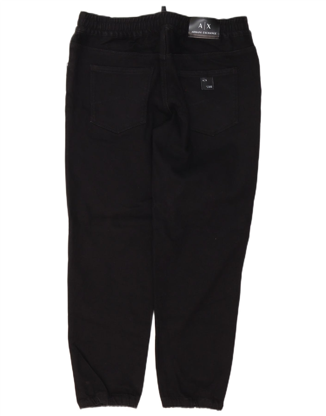 Armani Exchange Mens Joggers Slim Jeans W32 L28 Black Cotton