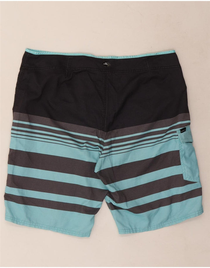 O'Neill Mens Swimming Shorts XL  Blue Colourblock Polyester