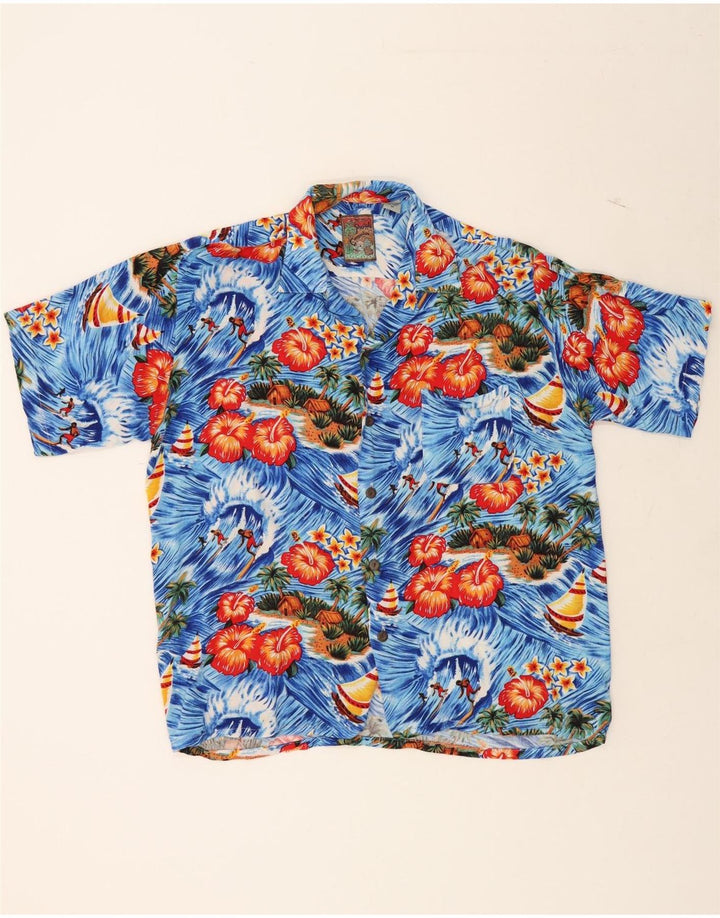 Mens Short Sleeve Shirt Medium Vintage Pineapple Connection and Second-Hand Pineapple Connection from Messina Hembry 