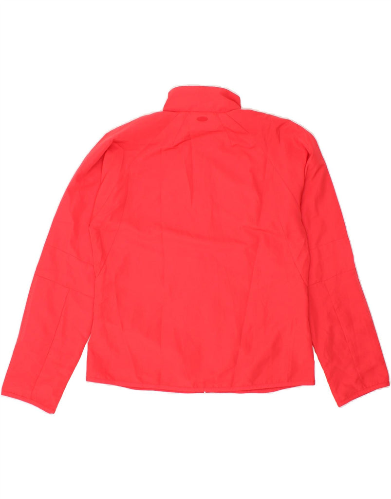 ADIDAS Womens Tracksuit Top Jacket UK 14 Large Red Polyester Vintage Adidas and Second-Hand Adidas from Messina Hembry 