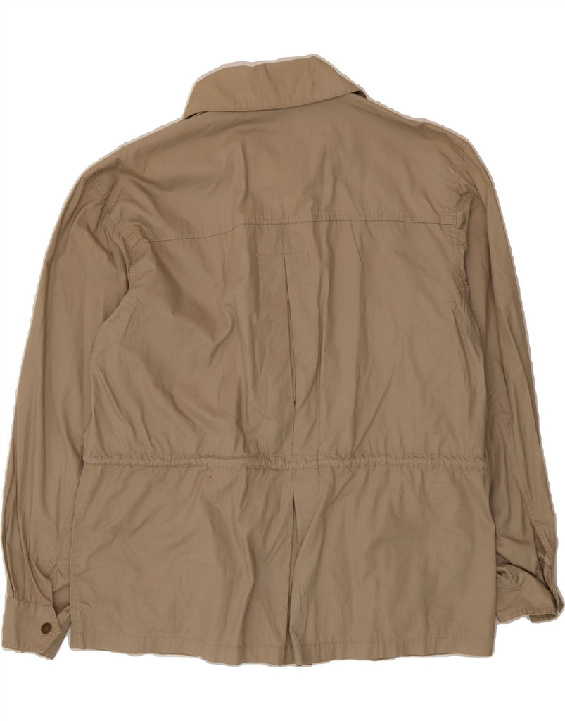 VINTAGE Mens Utility Jacket UK 38 Medium Beige Vintage Vintage and Second-Hand Vintage from Messina Hembry 