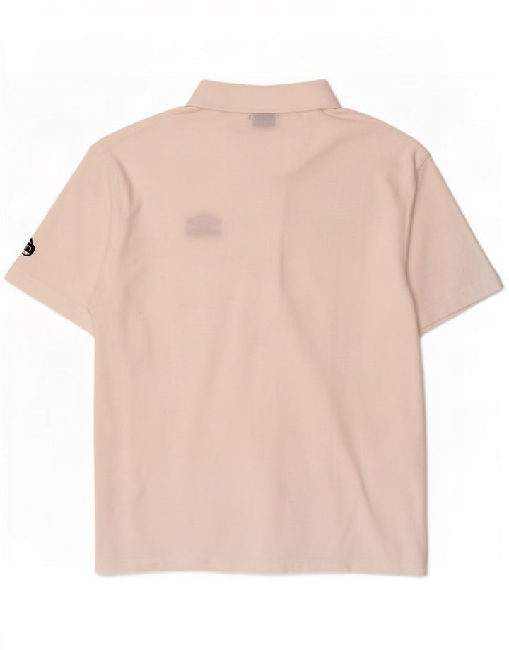 Umbro Mens Polo Shirt XL White Polyester