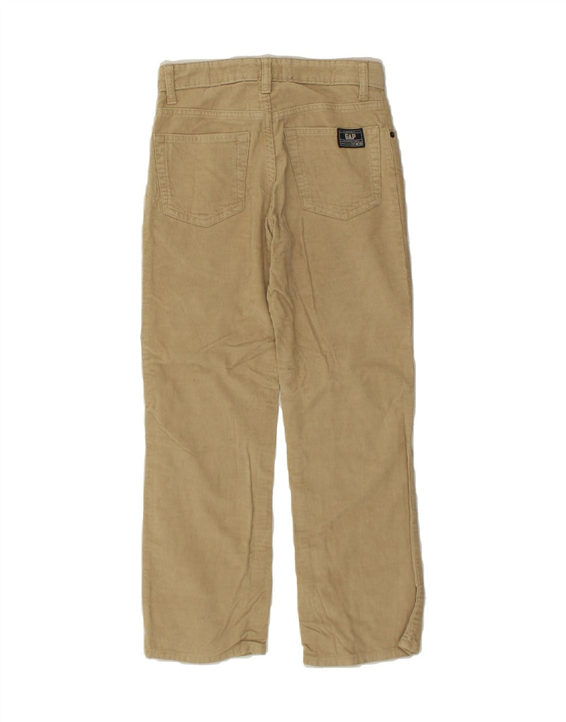 GAP Boys Straight Corduroy Trousers 7-8 Years W24 L24 Beige Cotton Vintage Gap and Second-Hand Gap from Messina Hembry 