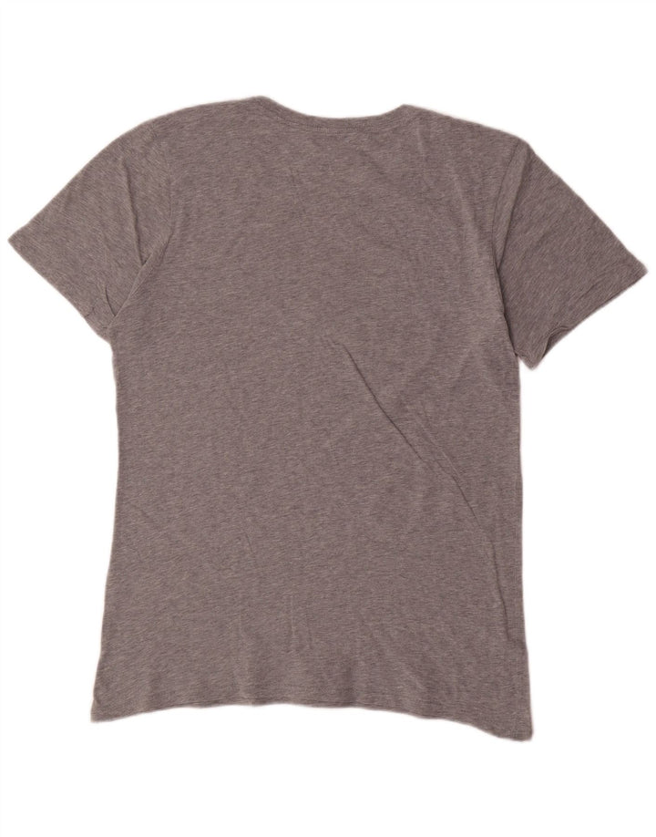 Nike Mens Graphic T-Shirt Top Small Grey Cotton