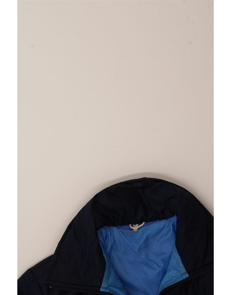 MCKINLEY Mens Windbreaker Jacket IT 56 3XL Blue Colourblock Polyamide Vintage McKinley and Second-Hand McKinley from Messina Hembry 