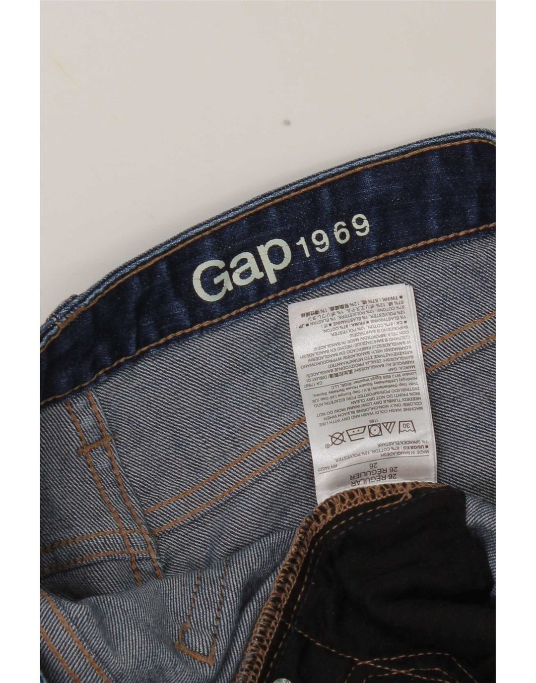 Gap Womens Bootcut Jeans W26 L30 Blue Cotton
