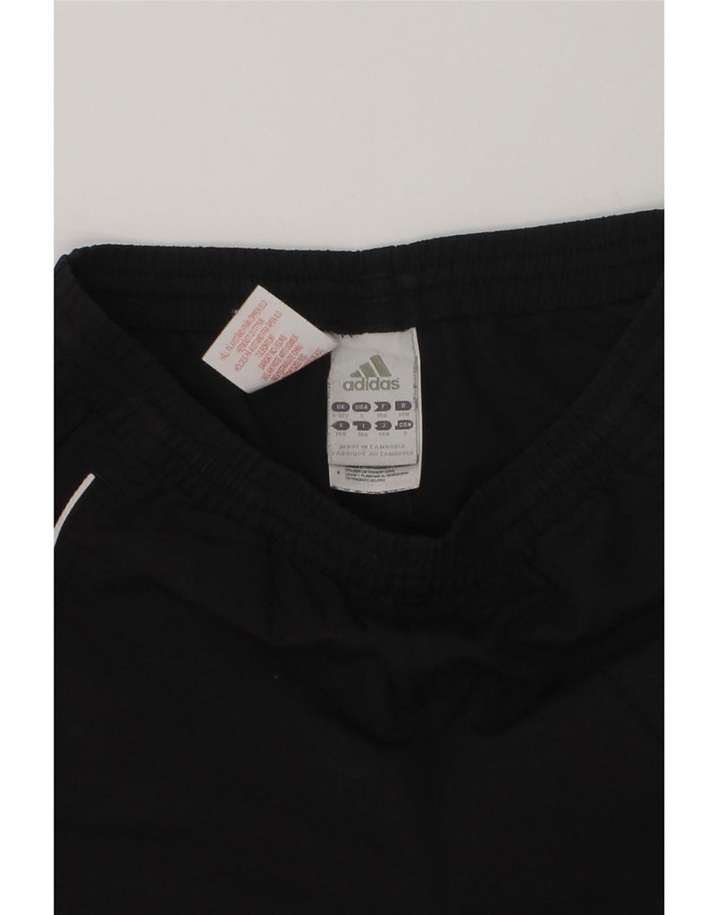 ADIDAS Boys Sport Shorts 9-10 Years Black Polyester | Vintage Adidas | Thrift | Second-Hand Adidas | Used Clothing | Messina Hembry 