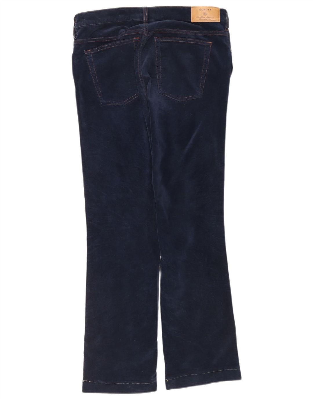 Gant Womens Carol Regular Fit Bootcut Jeans W29 L28 Navy Blue Cotton
