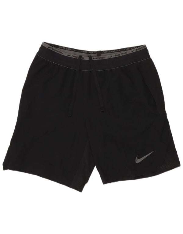 Nike Mens Dri Fit Graphic Regular Sport Shorts Medium W30 Black Sports