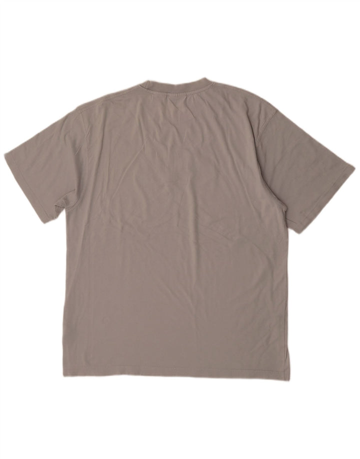 FILA Mens Graphic T-Shirt Top XL Grey Cotton