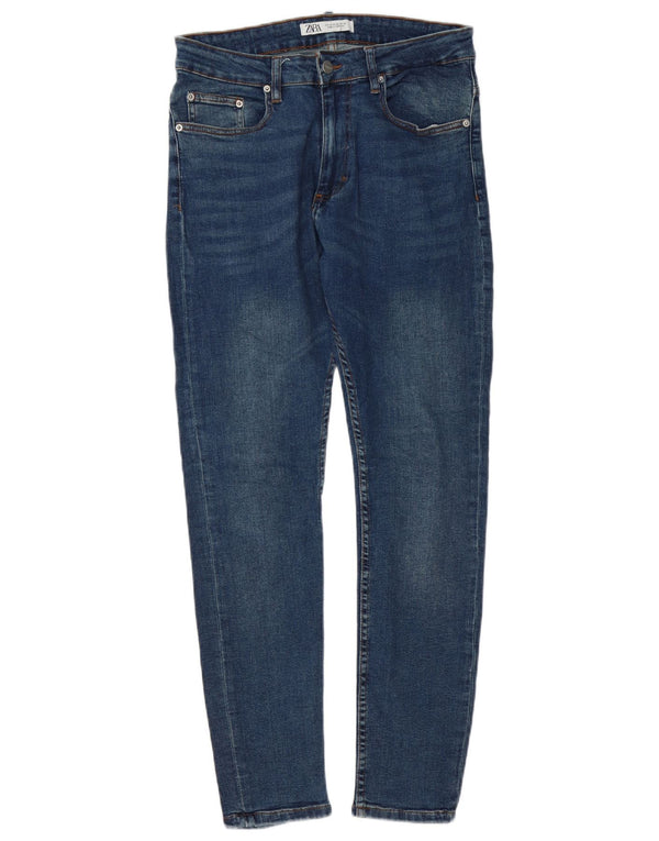 Zara Mens Skinny Jeans EU 42 Large W32 L30 Blue