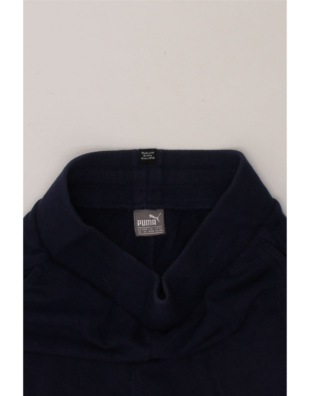 PUMA Boys Graphic Sport Shorts 9-10 Years  Navy Blue Vintage Puma and Second-Hand Puma from Messina Hembry 