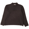 Zara Mens Polo Neck Jumper Sweater Medium Grey Viscose