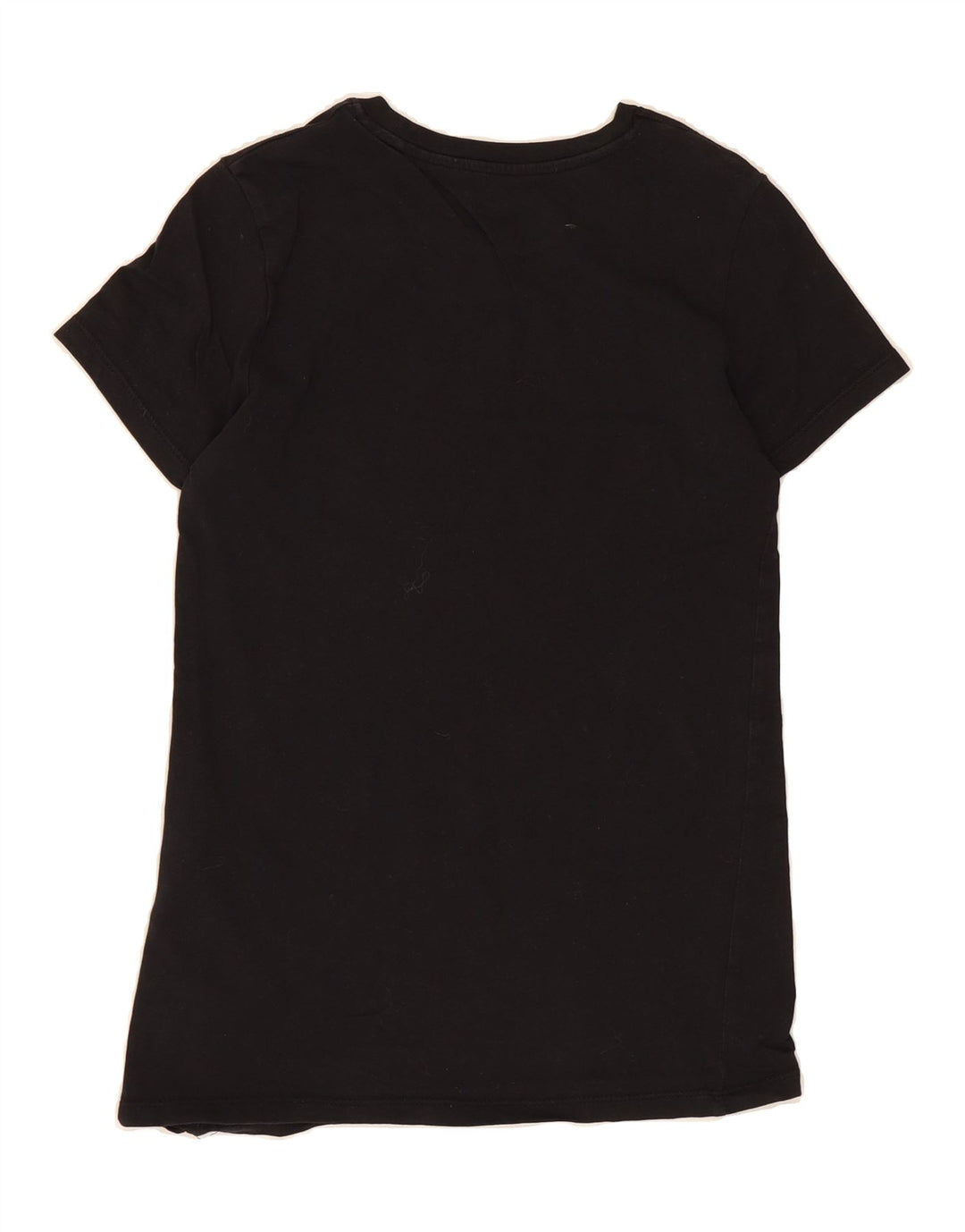 LEVI'S Womens Graphic T-Shirt Top UK 2 2XS Black Cotton Vintage Levi's and Second-Hand Levi's from Messina Hembry 