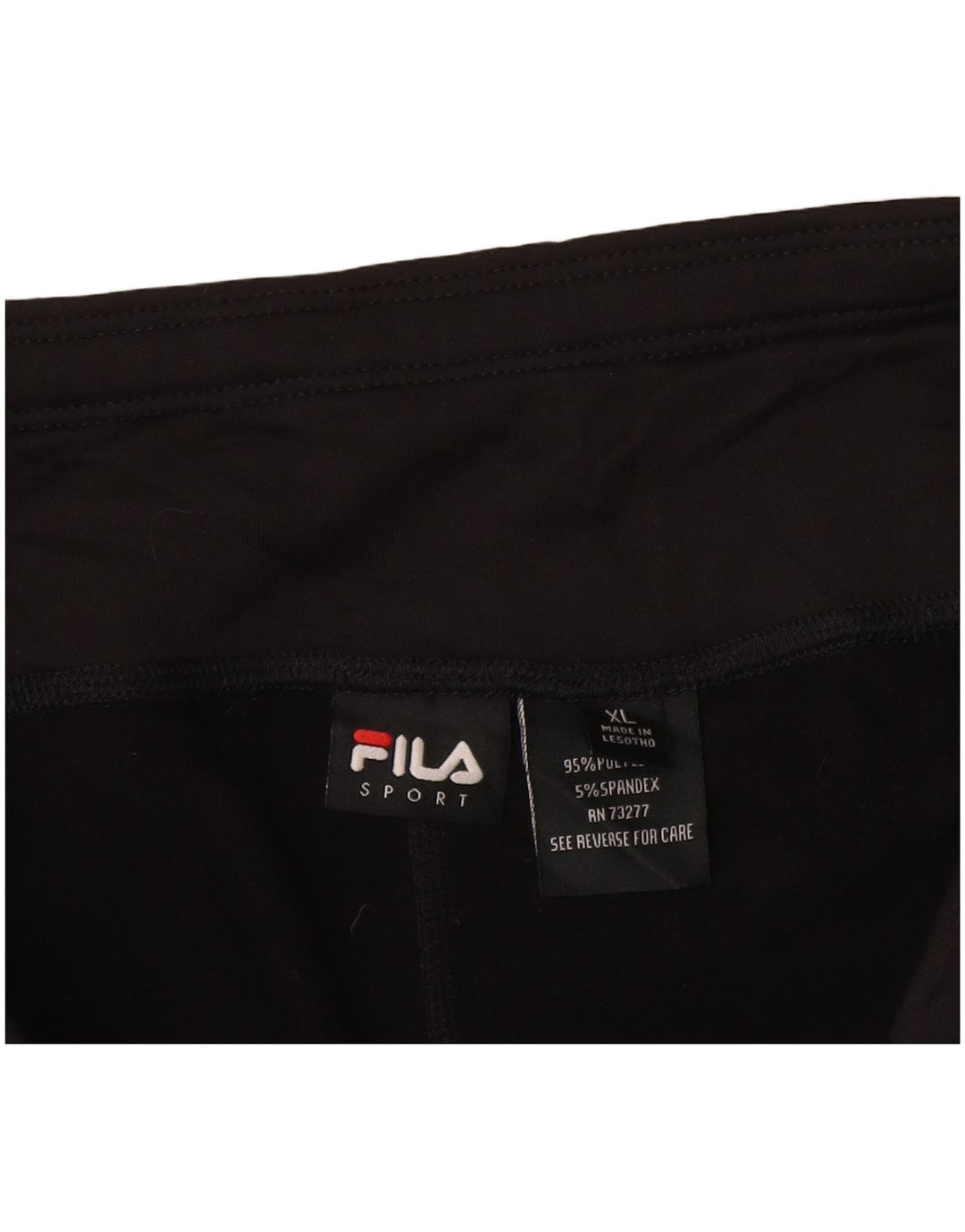 Fila Womens Leggings UK 18 XL  Black Polyester