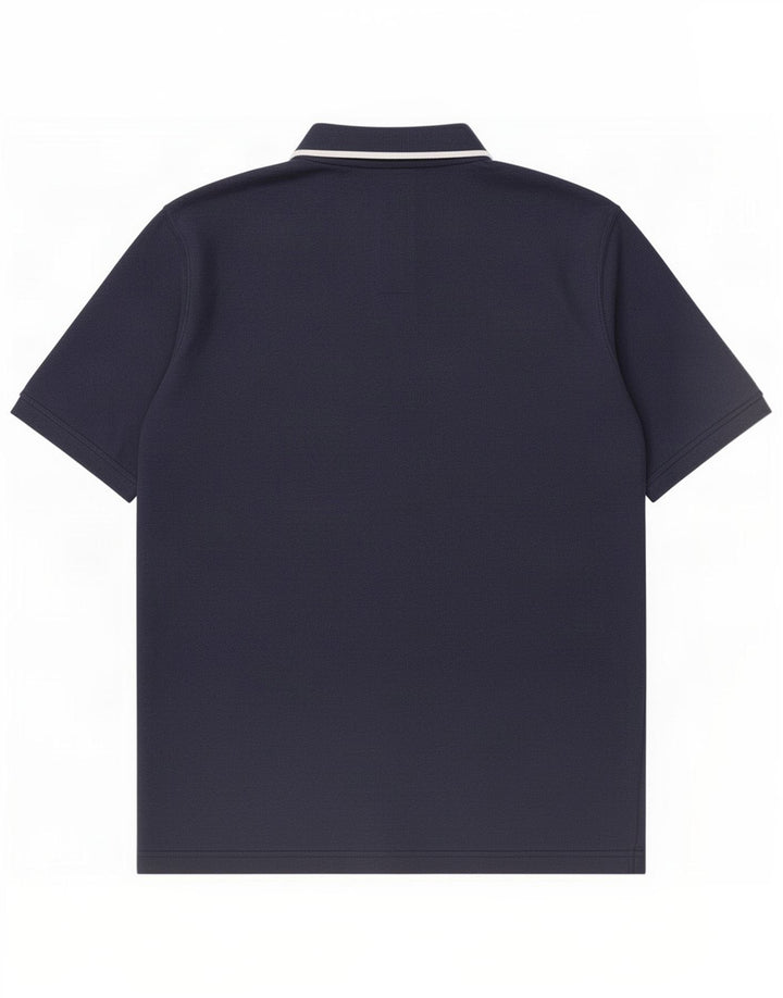 Umbro Mens Polo Shirt XL Navy Blue Polyester