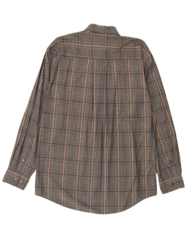 Camel Active Mens Shirt Small Grey Plaid