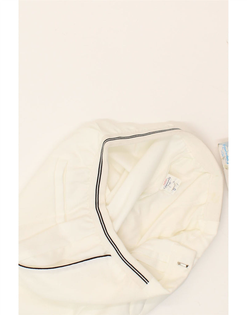 CAMPAGNOLO Womens Chino Shorts IT 52 2XL W30  White Polyester Sports Vintage Campagnolo and Second-Hand Campagnolo from Messina Hembry 