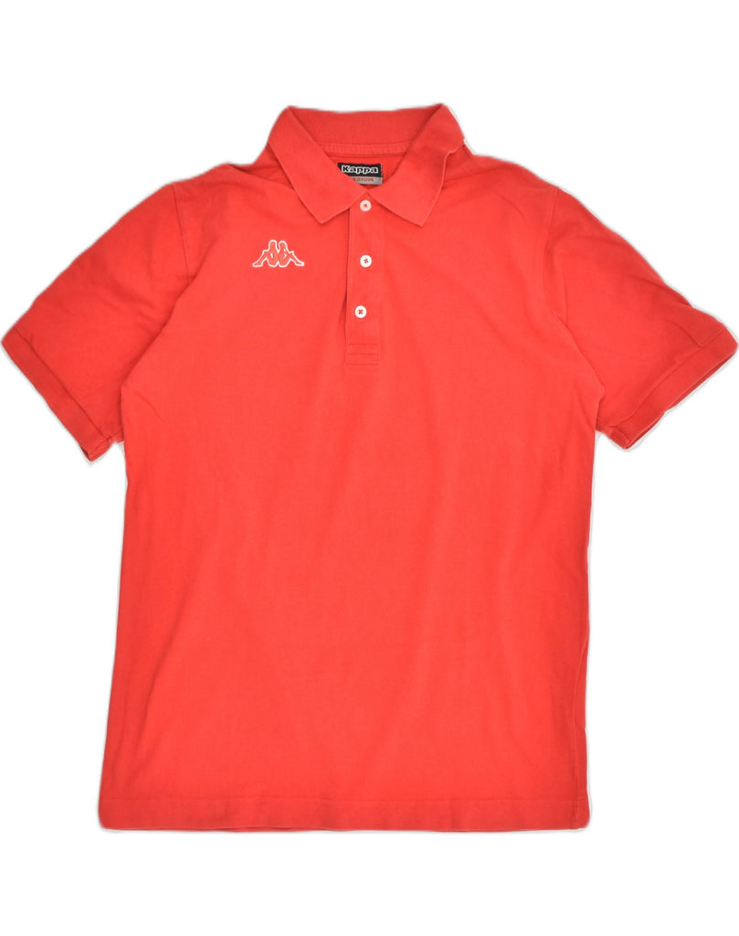 KAPPA Mens Polo Shirt Medium Red Cotton | Vintage Kappa | Thrift | Second-Hand Kappa | Used Clothing | Messina Hembry 