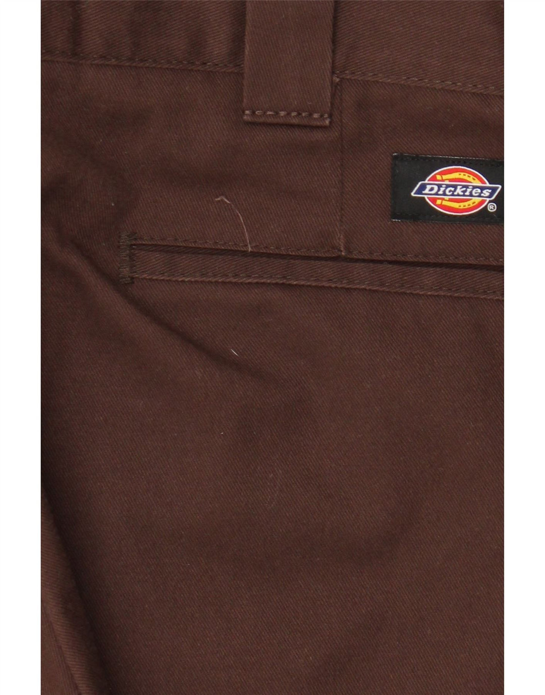 Dickies Mens Straight Chino Trousers W32 L31 Brown