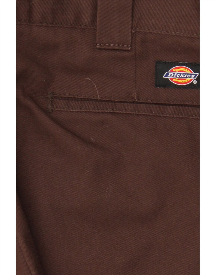 Dickies Mens Straight Chino Trousers W32 L31 Brown