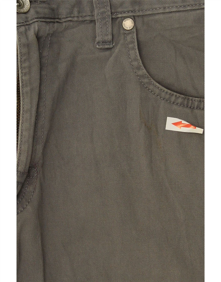 Vans Mens Casual Shorts W34 Large Grey Cotton