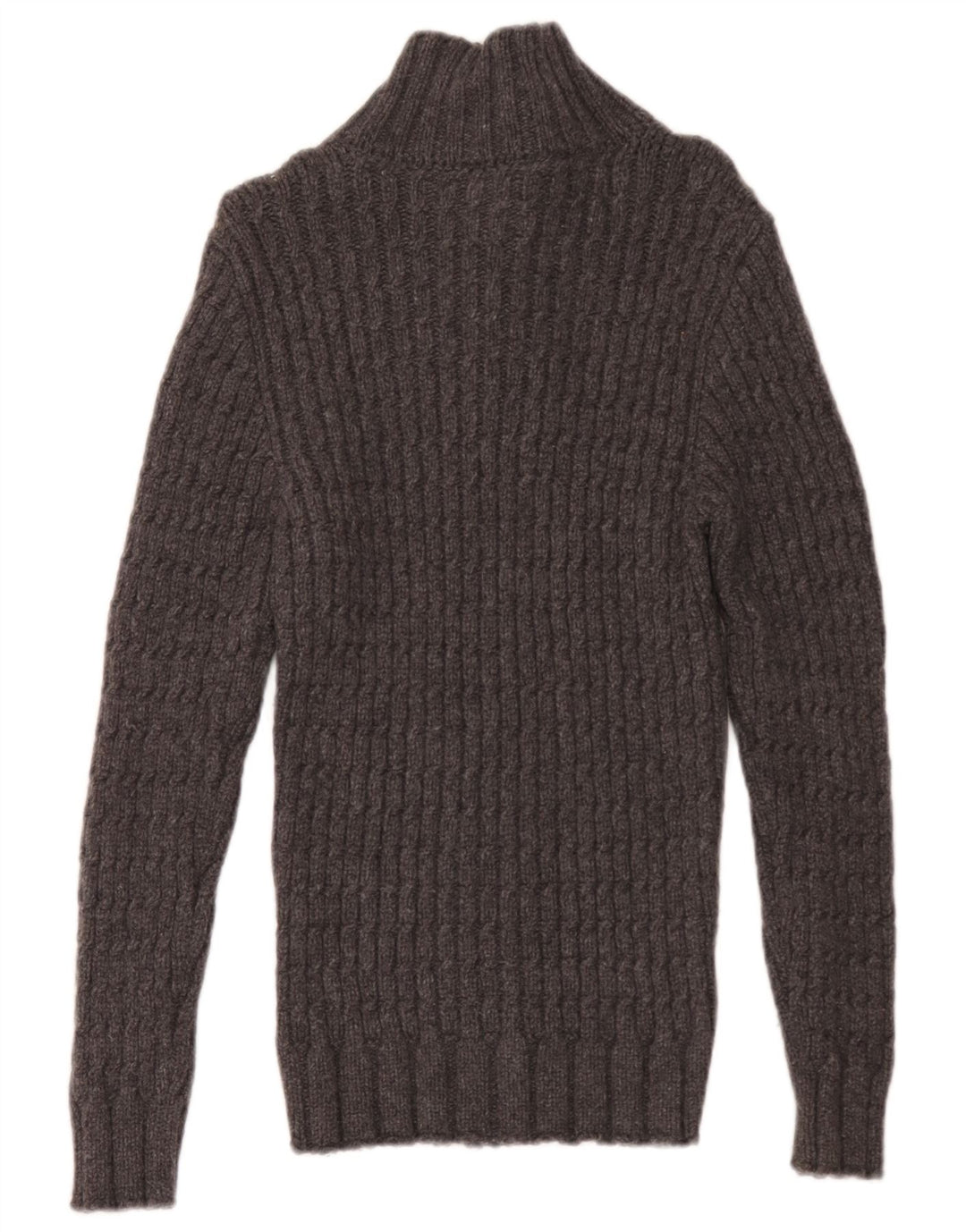Alpha Massimo Rebecchi Mens Button Neck Jumper Sweater IT 48 Medium Grey