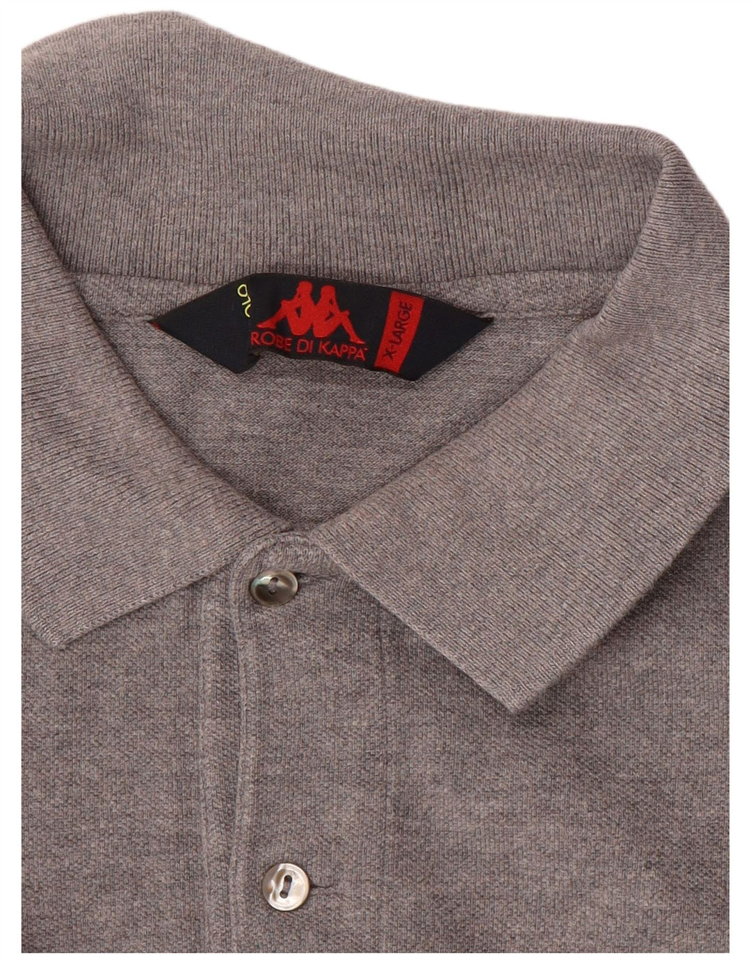 Kappa Mens Polo Shirt XL Grey