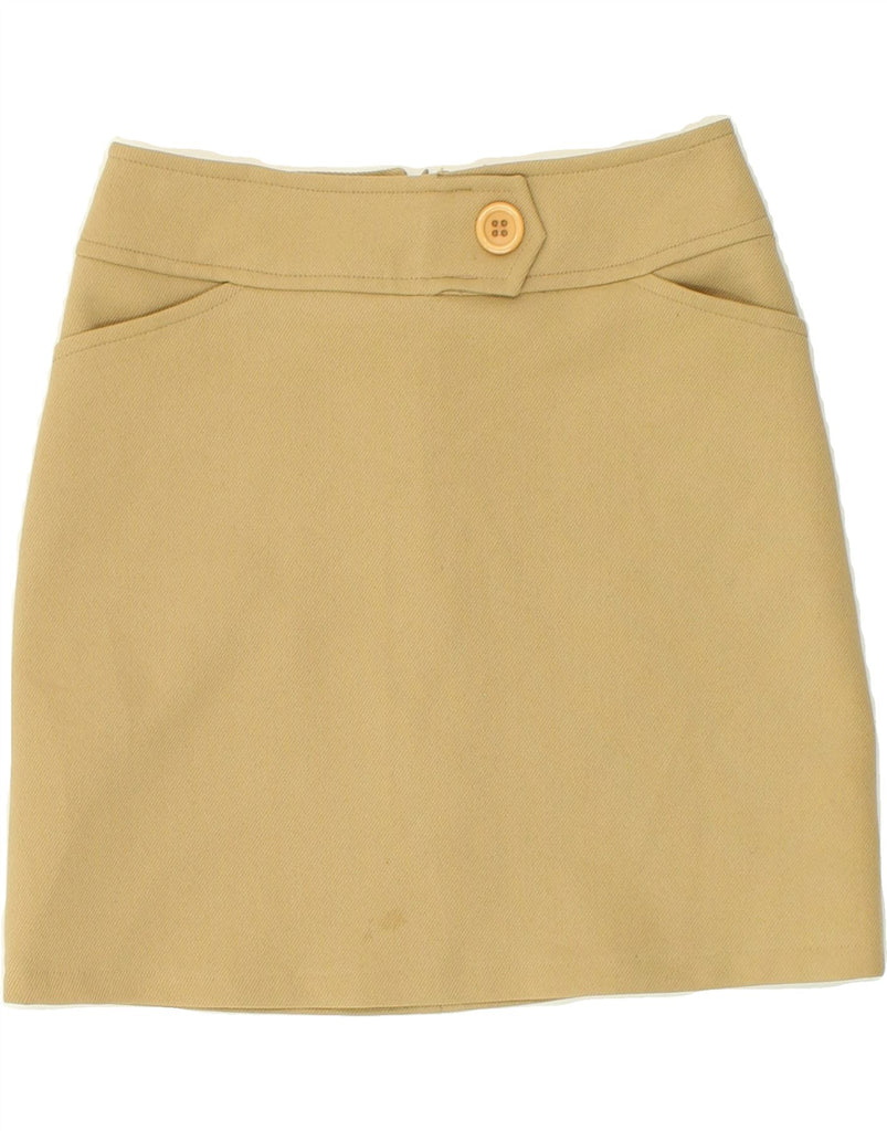 PHARD Womens Straight Skirt W26 Small Beige Polyester Vintage Phard and Second-Hand Phard from Messina Hembry 