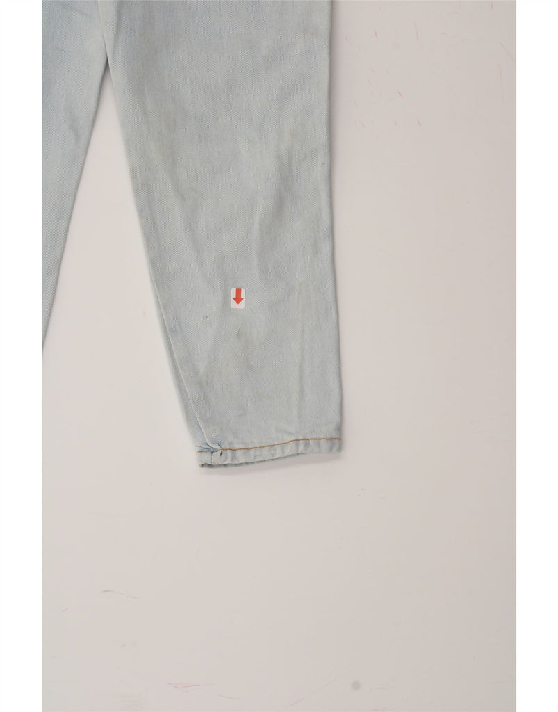 VINTAGE Womens High Waist Tapered Jeans W24 L27  Blue Vintage Vintage and Second-Hand Vintage from Messina Hembry 