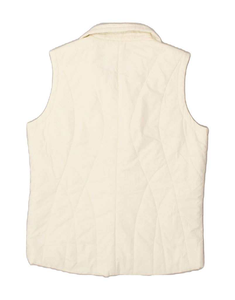 TOMMY HILFIGER Womens Padded Gilet UK 18 XL White Polyester Vintage Tommy Hilfiger and Second-Hand Tommy Hilfiger from Messina Hembry 