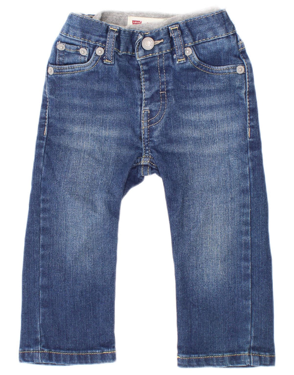 Levi's Baby Boys Straight Jeans 9-12 Months W18 L11 Blue Cotton