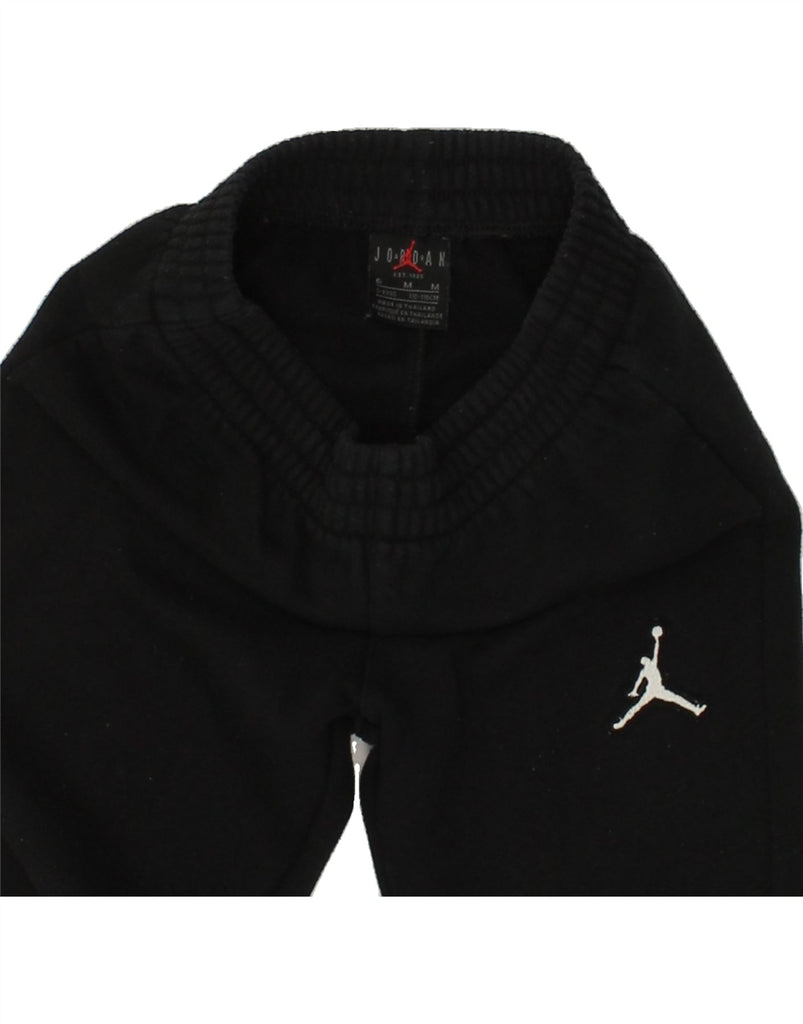 JORDAN Boys Tracksuit Trousers Joggers 5-6 Years Medium Black Cotton | Vintage Jordan | Thrift | Second-Hand Jordan | Used Clothing | Messina Hembry 